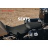 BLACK ADVENTURE  RIDER SEAT