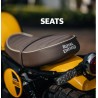 BROWN SIGNATURE SCRAMBLER SEAT